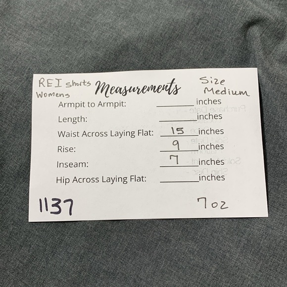 REI Shorts Womens Large Gray Active Pursuits 7" Athletic Cool Comfort Lined Hike - Picture 10 of 10